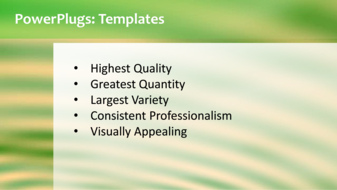 PowerPoint Template - Print Slide