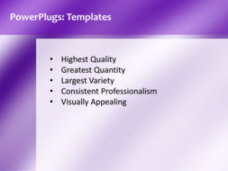 PowerPoint Template - Print Slide