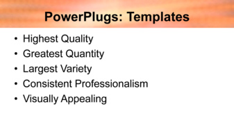 PowerPoint Template - Print Slide