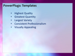 PowerPoint Template - Print Slide