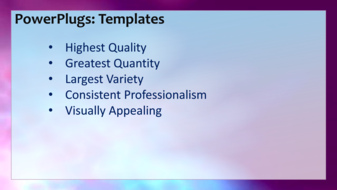 PowerPoint Template - Print Slide