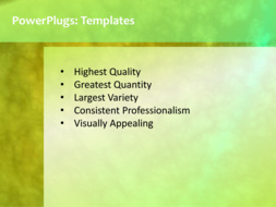 PowerPoint Template - Print Slide