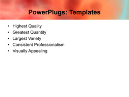 PowerPoint Template - Print Slide