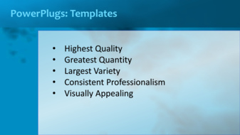 PowerPoint Template - Print Slide