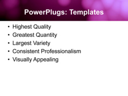 PowerPoint Template - Print Slide