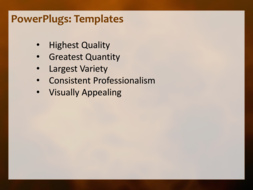PowerPoint Template - Print Slide