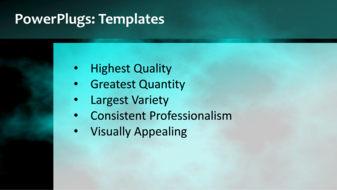 PowerPoint Template - Print Slide