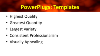 PowerPoint Template - Print Slide