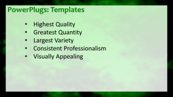 PowerPoint Template - Print Slide