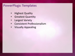 PowerPoint Template - Print Slide
