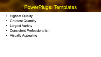 PowerPoint Template - Print Slide