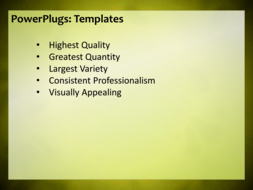 PowerPoint Template - Print Slide