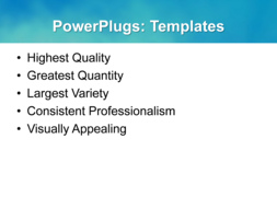 PowerPoint Template - Print Slide