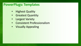 PowerPoint Template - Print Slide