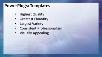 PowerPoint Template - Print Slide
