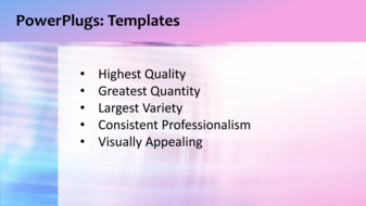 PowerPoint Template - Print Slide
