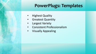 PowerPoint Template - Print Slide