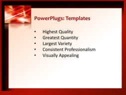 PowerPoint Template - Print Slide