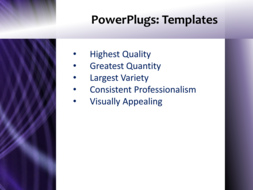 PowerPoint Template - Print Slide