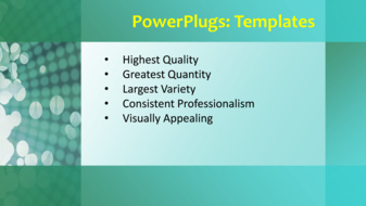 PowerPoint Template - Print Slide