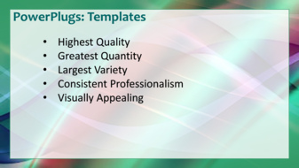 PowerPoint Template - Print Slide