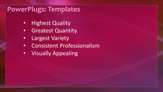 PPT Template - Text Slide