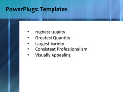 PowerPoint Template - Print Slide