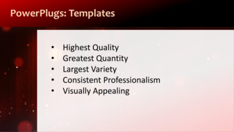 PowerPoint Template - Print Slide