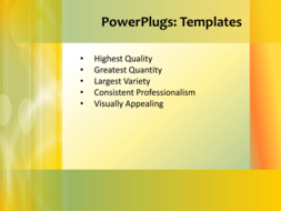 PowerPoint Template - Print Slide