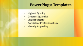 PowerPoint Template - Print Slide