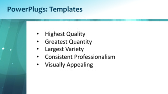 PowerPoint Template - Print Slide