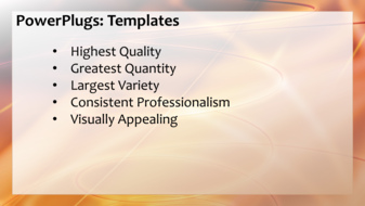 PowerPoint Template - Print Slide