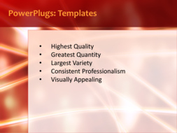 PowerPoint Template - Print Slide