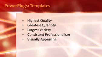 PowerPoint Template - Print Slide