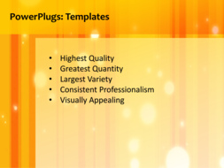 PowerPoint Template - Print Slide
