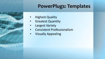 PowerPoint Template - Print Slide
