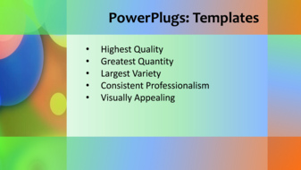 PowerPoint Template - Print Slide
