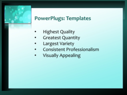 PowerPoint Template - Print Slide