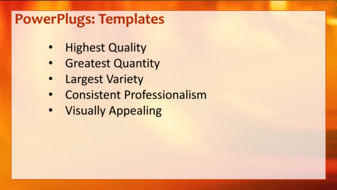 PowerPoint Template - Print Slide