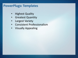 PowerPoint Template - Print Slide