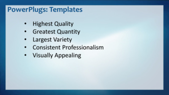 PowerPoint Template - Print Slide