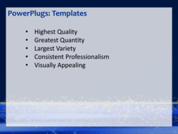 PowerPoint Template - Print Slide