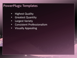 PowerPoint Template - Print Slide