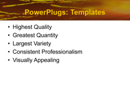 PowerPoint Template - Print Slide