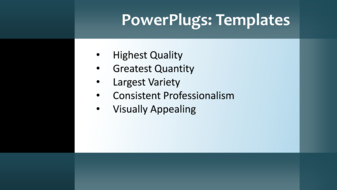 PowerPoint Template - Print Slide