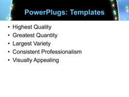 PowerPoint Template - Print Slide
