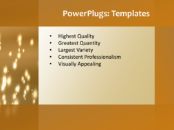 PowerPoint Template - Print Slide