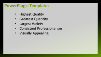 PowerPoint Template - Print Slide