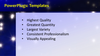 PowerPoint Template - Print Slide