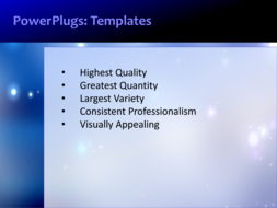 PowerPoint Template - Print Slide